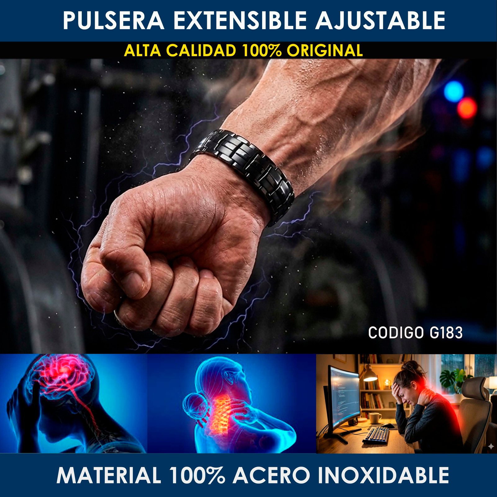 PULSERA ANTIESTRES G183
