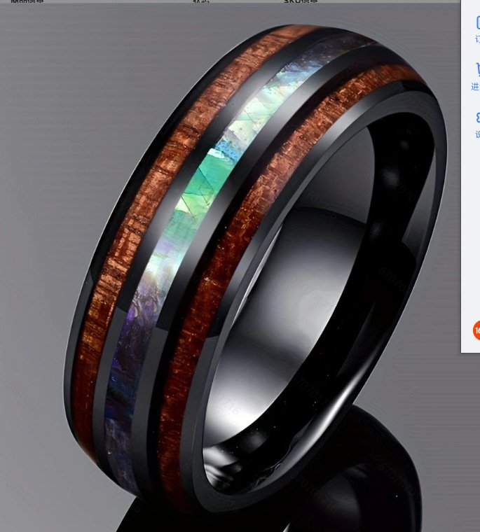 ANILLO NEGRO ROBLE ETERNO A8 - Imagen 3