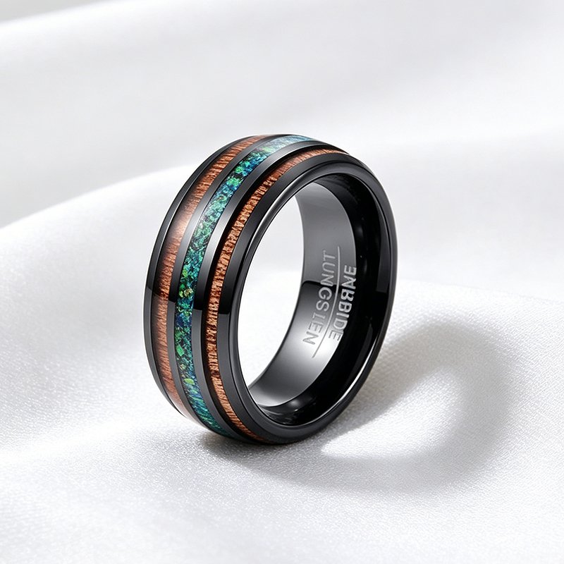 ANILLO NEGRO ROBLE ETERNO A8 - Imagen 4